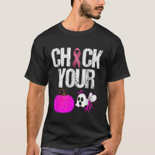 T-shirt Vérifiez votre Citrouille Abeilles Boo Funny Cance