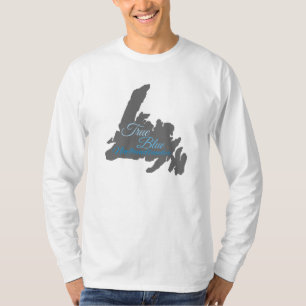 T-shirt Véritable Newfoundlander bleu