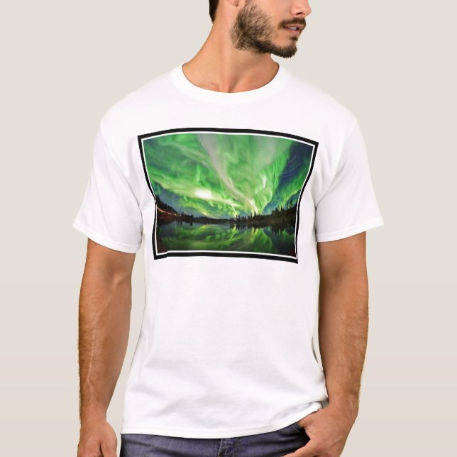 T-SHIRT VÉRITABLE NUIT DE L'AURORE (Devant)