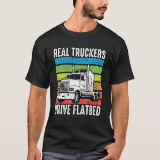T-shirt Véritable Truckers Conduite plate