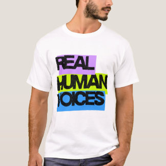 T-shirt Véritables voix HUMAINES - Aucune IA autorisée