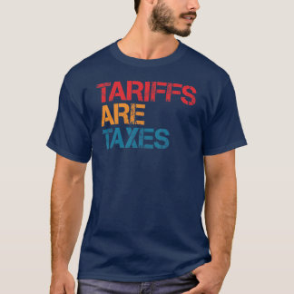 T-shirt Vérité économique : les droits de douane sont des
