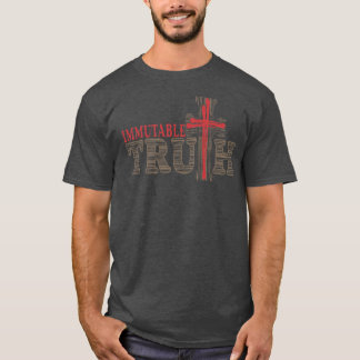 T-shirt Vérité immuable croisée scellée avec BloodT-Shirt