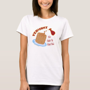 T-shirt Vermont s'amuse Cartoon Design