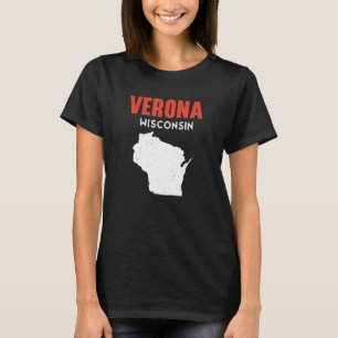 T-shirt Vérone USA State America Travel Montanan Helena