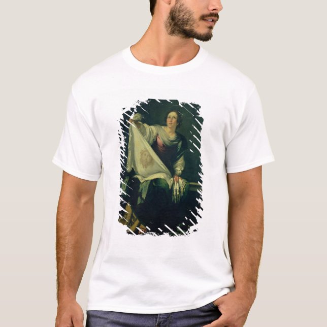 T-shirt Veronica de St, 1625-30 (huile sur la toile) (Devant)