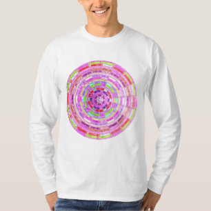 T-shirt Verre Abstrait en mosaïque #3