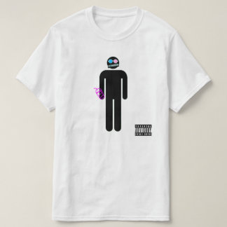 T-shirt Verres de cercle de logo de Maxx Hemstock
