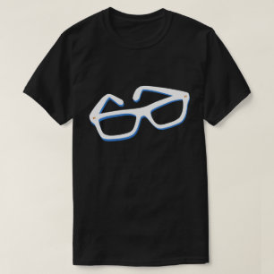 T-shirt Verres nerd frais