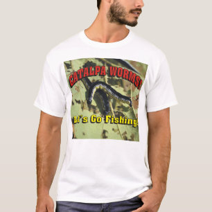 T-shirt Vers de Catalpa ! Partons pêcher !