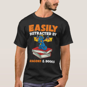 T-shirt Vers de livre Imaginaire animal lecture Rétro livr