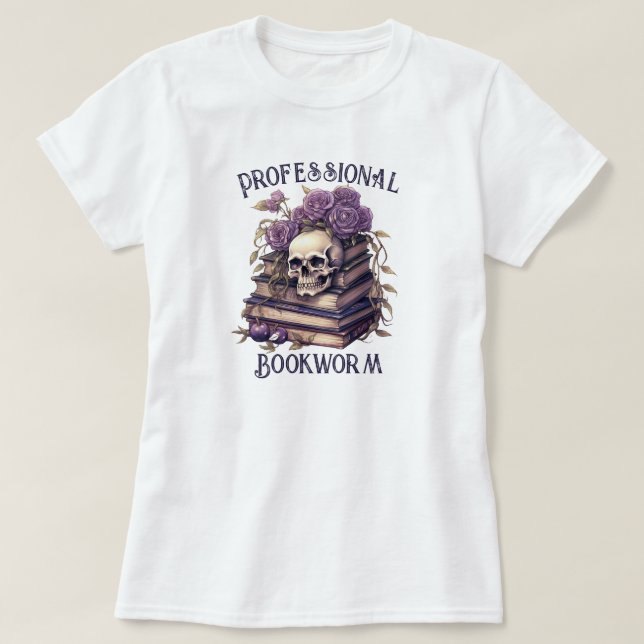 T-shirt Vers de livre professionnel (Design devant)
