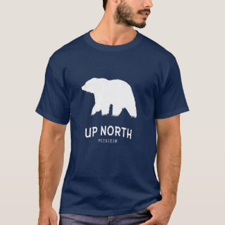 T-shirt Vers le nord de l'ours Michigan