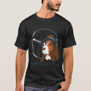 T-shirt vers l'est et vers le bas