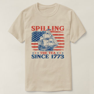 T-shirt Verser du Thé Depuis 1773 Professeur d'Histoire le