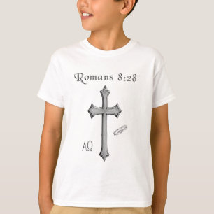 T-shirt verset biblique chrétien Romains 8:28