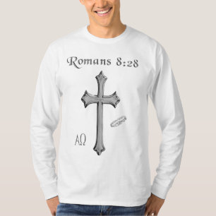 T-shirt verset biblique chrétien Romains 8:28