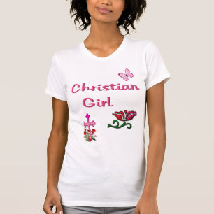 T-shirt verset biblique pour fille chrétienne