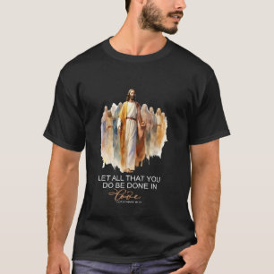 T-shirt Verset de la Bible chrétienne 2025 Que Tout Ce Que