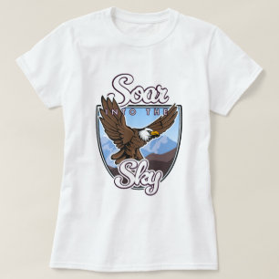 T-shirt Versez dans le logo Sky