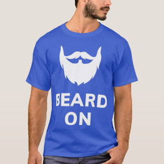 T-shirt Version Beard Sur Texte Blanc