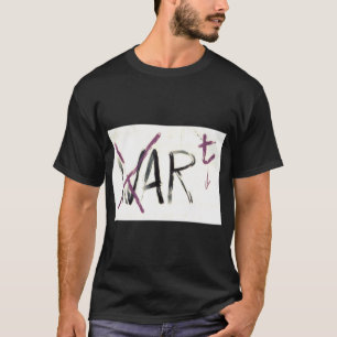 T-shirt Version foncée : Art. Pas guerre
