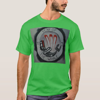 T-shirt Version native d'Explosion de baleine