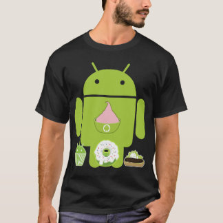 T-shirt Versions androïdes
