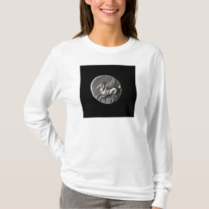 T-shirt Verso de pièce de monnaie dépeignant Pegasus