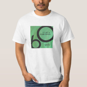 T-shirt Vert 60 Décennie Anniversaire