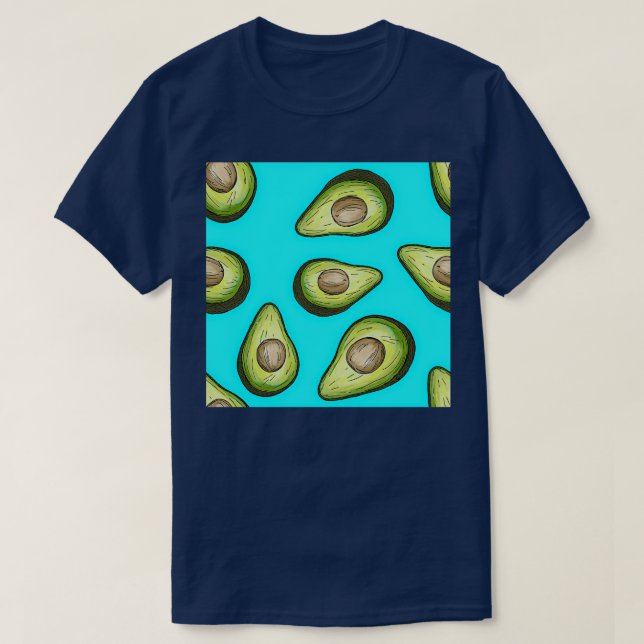 T-shirt Vert Avocado 3 (Design devant)