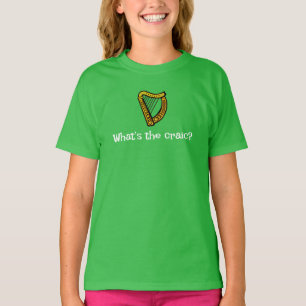 T-shirt vert craic enfant