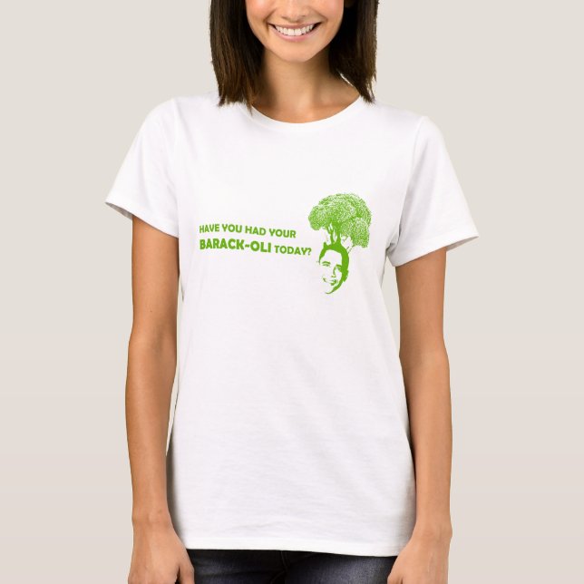 T-shirt Vert de BARACK-OLI (Devant)