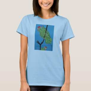 T-shirt vert de perroquet