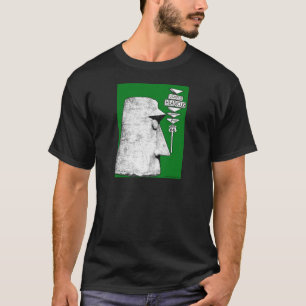 T-shirt Vert de route d'Antares de l'itinéraire 66 de