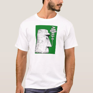 T-shirt Vert de route d'Antares de l'itinéraire 66 de