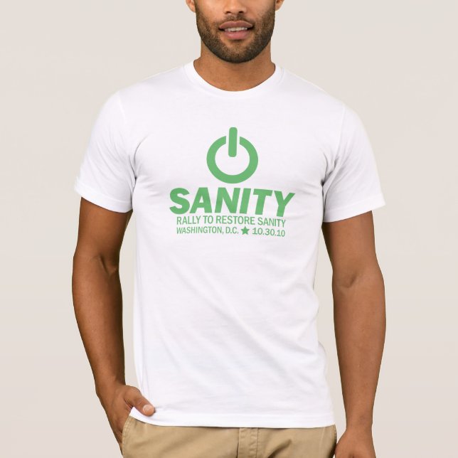T-shirt Vert de santé d'esprit (Devant)