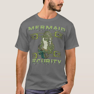 T-shirt Vert de sécurité Mermaid