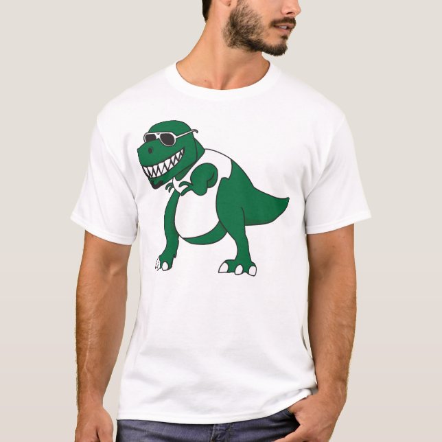 T-shirt Vert de T-Lo (Devant)