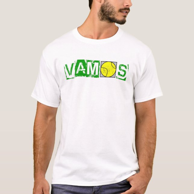 T-shirt Vert de VAMOS (Devant)