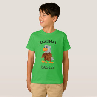 T-shirt vert d'Encinal Eagle Eddie