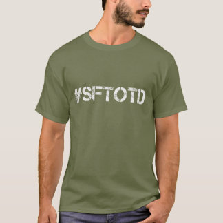 T-shirt Vert d'Original-Fatigue de #SFTOTD