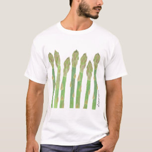 T-shirt vert frais d'asperge
