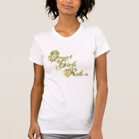 Vert futé de règle de filles