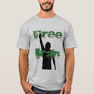T-shirt Vert libre de l'Iran