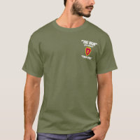 T-shirt vert olive 25e infanterie