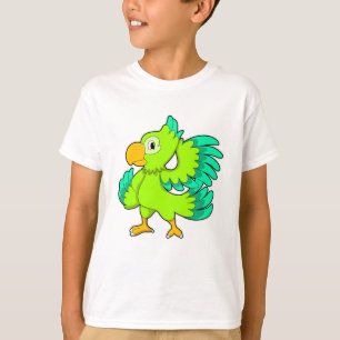 T-shirt Vert perroquet