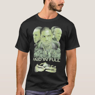 T-shirt vert plein payé