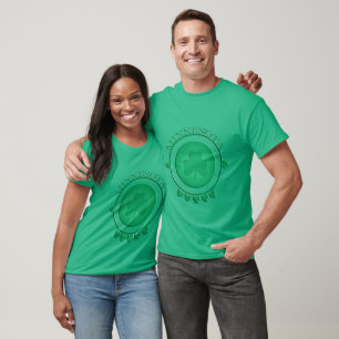 T-shirt vert Shamrock St. Patrick du Minnesota