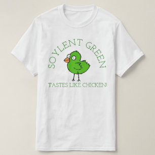 T-shirt Vert soja